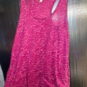 Pink tank